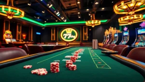 79king erbjuder spännande spel action vid ett lyxigt pokerbord med premiumchips, roulettehjul och en dynamisk atmosfär.