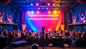 Experience the vibrant atmosphere of an entertainment event featuring https://tcspecialentertainment4u.com