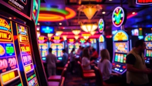 Menghadirkan slot gacor dengan mesin slot bercahaya dalam suasana permainan yang energik dan menggembirakan.