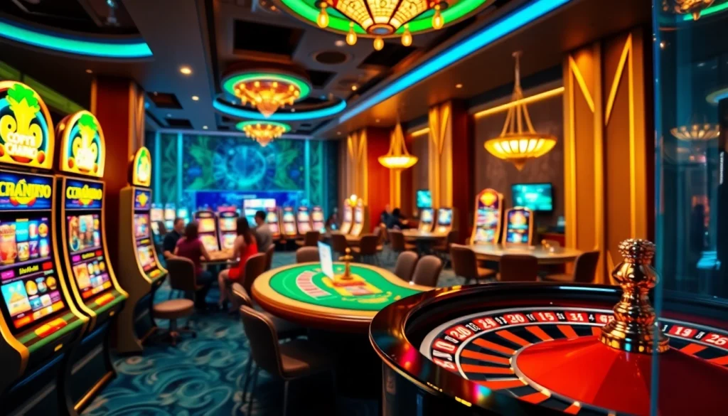 Experience the excitement of online gaming at trang chủ okwin with vibrant slots, engaging players, and a thrilling atmosphere.