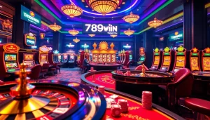 Experience the thrill of online gambling at 789win trang chu with vibrant casino games and engaging visuals.
