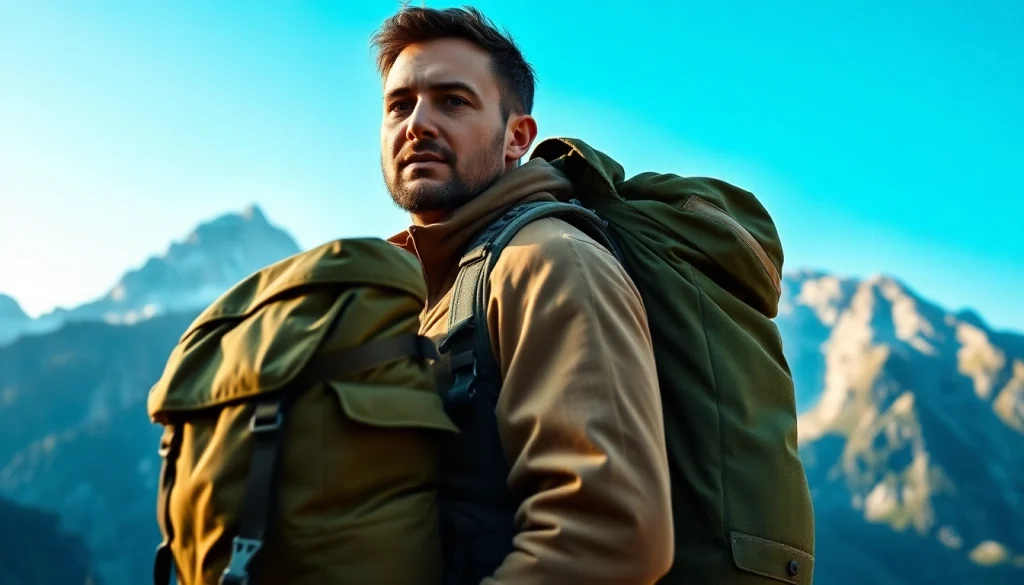 Rucksack kaufen für Abenteuer in der Natur mit schickem Design und Funktionalität.