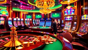 Experience the thrilling ambiance of high-stakes gambling at https://rr88csn.com/ with vibrant casino visuals.