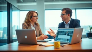 Engaging career coach near me in a contemporary office setting, inspiring confidence and growth.