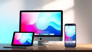 Circle photo tool interface showcasing easy crop options on devices.