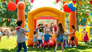Children enjoying the bounce house at a TC Special Entertainment event at https://www.tcspecialentertainment4u.com.