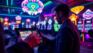 Jelajahi petanitoto dengan permainan slot menarik dan nuansa kasino yang bersemangat.