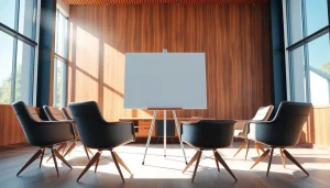 Utilisez le chevaletdeconference.fr pour une présentation sophistiquée en réunion.