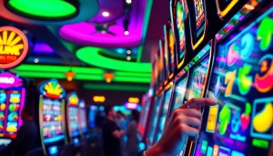 Petanitoto menggoda pemain dengan mesin slot yang menarik perhatian di kasino.