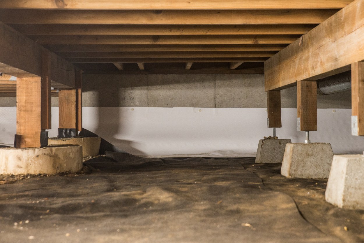 Crawl Space Restoration Designed to Improve Indoor Air Quality