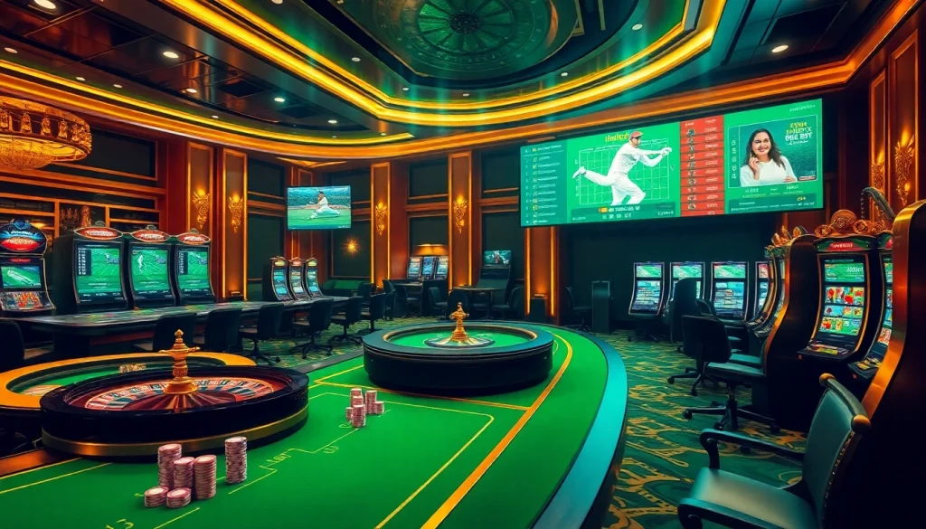 Engaging players betting on sports and casino games on the Indibet platform, showcasing excitement and luxury.
