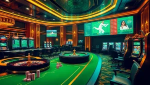 Engaging players betting on sports and casino games on the Indibet platform, showcasing excitement and luxury.