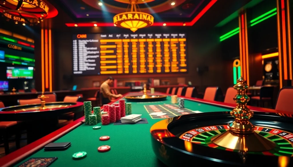 Experience thrilling gameplay at 98win with vibrant casino tables and engaging action.