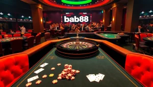 Engage with dynamic gaming action at https://babu88.global/ featuring roulette and casino atmosphere.