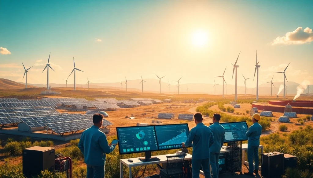 Dynamic view of crypto mining facilities harnessing renewable energy sources