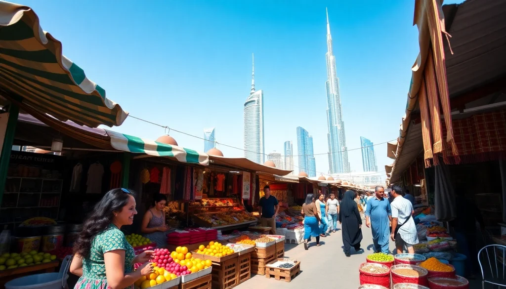 Experience the vibrant atmosphere at Dubai's market showcasing local culture on https://emiratenewsday.com.