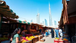 Experience the vibrant atmosphere at Dubai's market showcasing local culture on https://emiratenewsday.com.