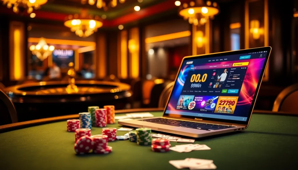 Experience the excitement of 99win with vibrant casino games and thrilling poker action.