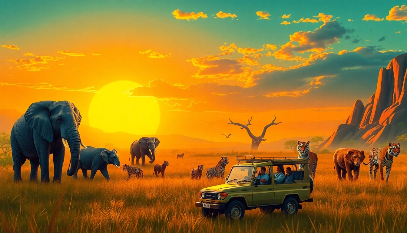 Safari Animaux Sauvages: Guide Complet sur pandachi.fr