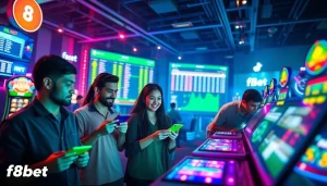 Exciting online gaming experience with f8bet platform showcasing live betting and casino games.
