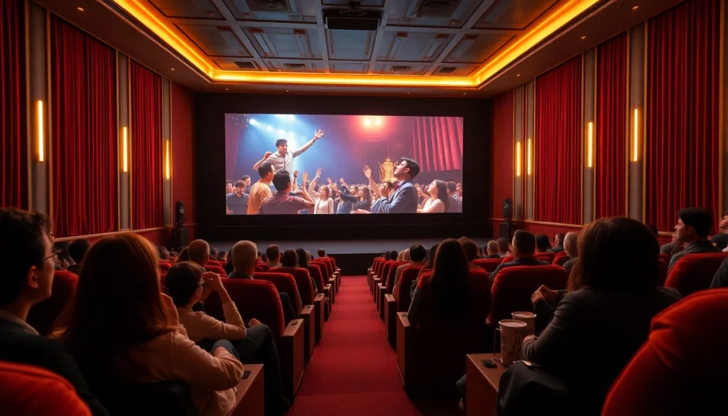 ชม ดูหนังออนไลน์ ที่โรงภาพยนตร์หรูดูอบอุ่นและมีบรรยากาศที่เต็มไปด้วยความตื่นเต้น