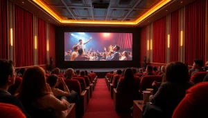 ชม ดูหนังออนไลน์ ที่โรงภาพยนตร์หรูดูอบอุ่นและมีบรรยากาศที่เต็มไปด้วยความตื่นเต้น