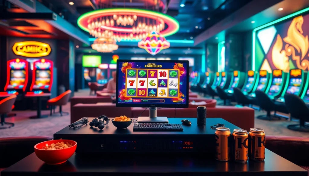 Engaging gaming scene at https://152.42.170.247 showcasing vibrant slot games.