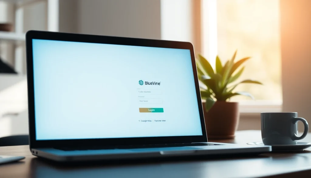 Access the secure bluevine login page with confidence using this modern workspace setup.