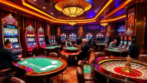 Experience thrilling gameplay at okbay.com with luxurious casino features and dynamic gaming action.