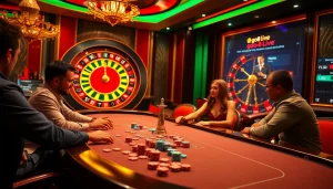 Exciting go8 live casino action with vibrant gaming tables and real-time betting options.