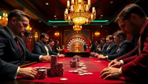 Join the excitement at go88.fast with players engaged at a lively poker table.