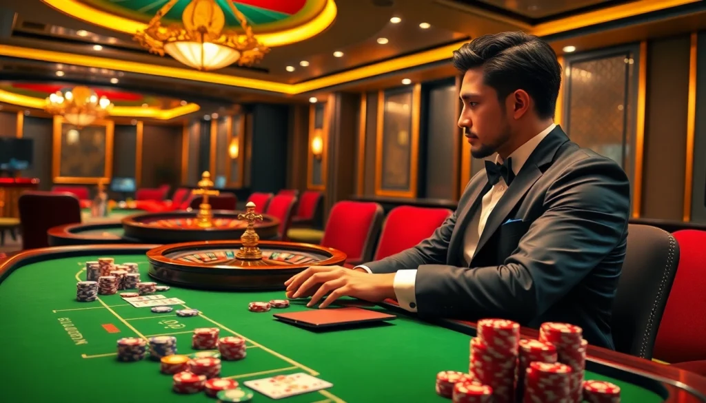 Winning at a vibrant online casino like https://www.jun88.org/ with colorful chips and immersive gameplay.