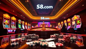 Engaging players at S8.com roulette and slots highlighting excitement in online gambling.