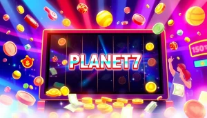 Rayakan kemenangan dengan permainan PLANET77 game yang menggembirakan di slot kasino.