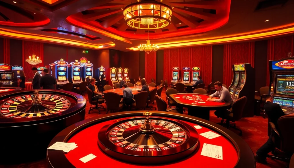 Experience the thrill of gambling at https://l444.art/ with professional players at a luxurious casino table.