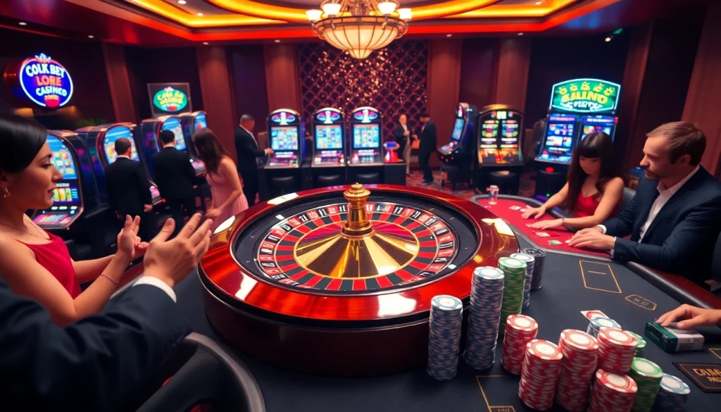 Experience the thrill of betting at 166bet with a luxurious casino atmosphere featuring roulette and poker.