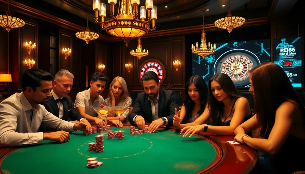 Experience the excitement of PG66 with high-stakes poker and casino luxury.