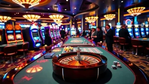 Experience the thrilling zbet game with vibrant casino tables and engaging players.