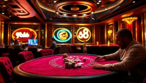 Engage in thrilling gameplay at our luxurious casino featuring s8 poker experiences.