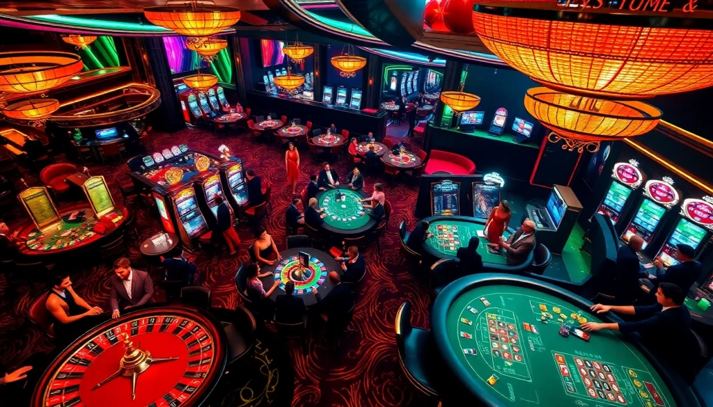 Experience the excitement of gambling with high-stakes games at https://topclub.space/ featuring vibrant casino visuals.