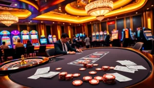 Experience the thrill of playing at Vaobet with professional dealers and vibrant casino games.