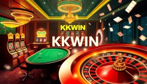 Experience thrilling online gambling at https://kkwin.co.com/ with luxurious casino tables and sparkling slot machines.
