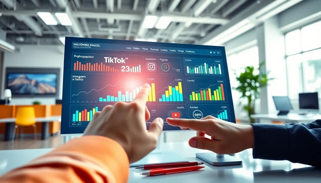 Analyze your social media growth with insights from https://boost-social-media.com using vibrant analytics.