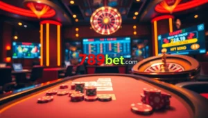 Engaging online casino experience featuring vibrant gaming elements at 789bet com.