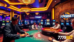 Experience thrilling gaming action at 789BET's vibrant casino with professional dealers and exciting games.