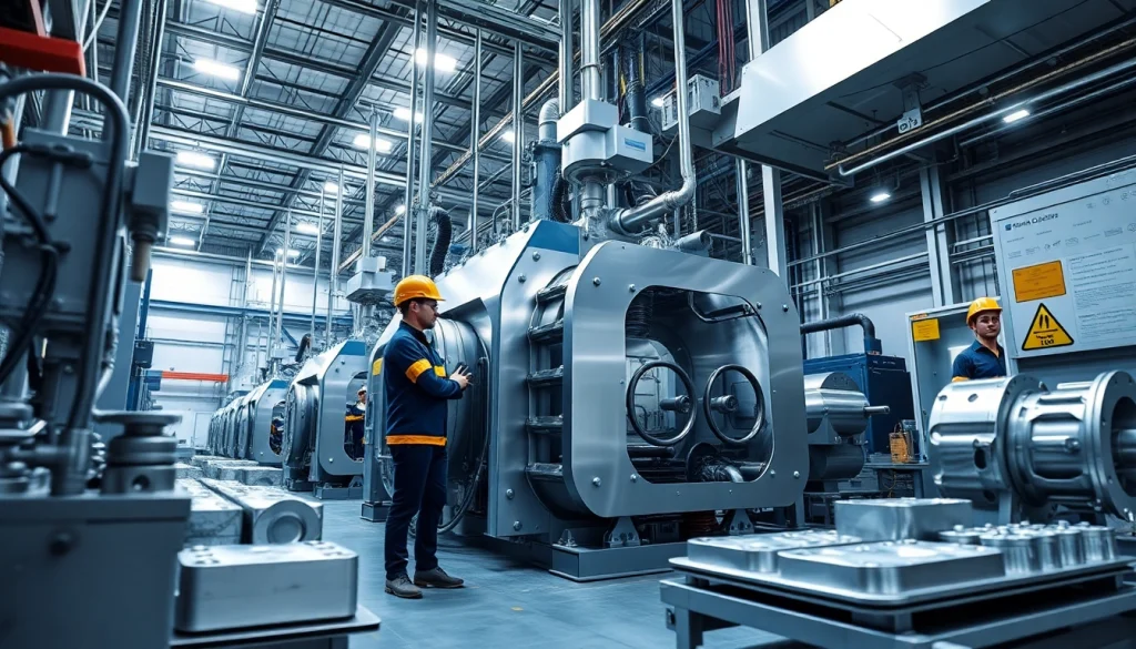 Innovative diecasting malaysia manufacturing facility showcasing advanced machinery and skilled operators.