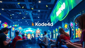 Kode4d online gaming experience with players engaged and vibrant interface