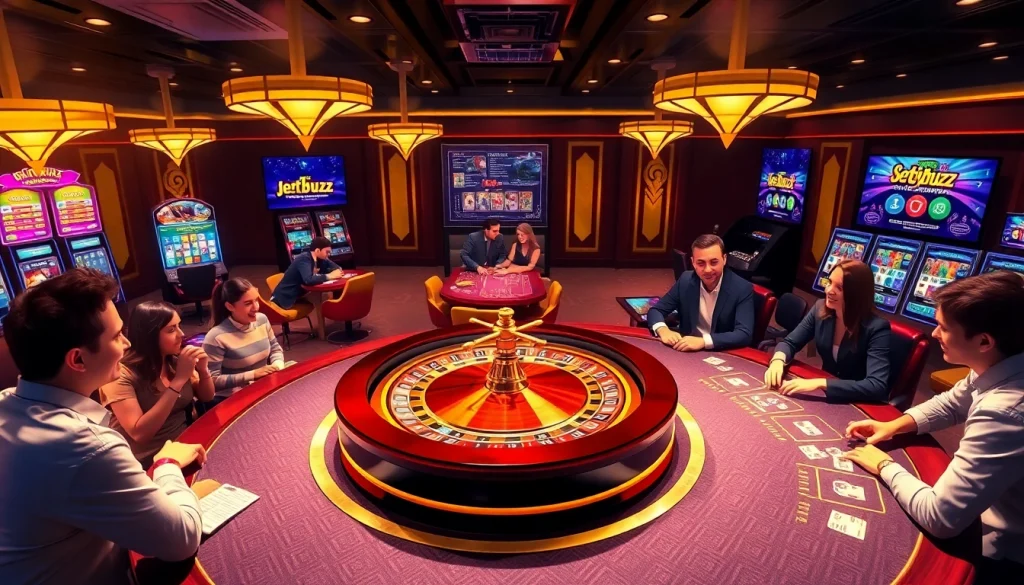 Experience the excitement with jeetbuzz লগইন as players engage in thrilling casino games.