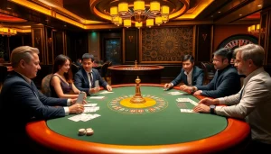 Experience the thrill of high-stakes poker at XX88 casino with luxurious tables and vibrant gameplay.
