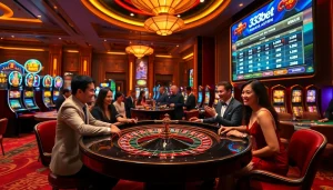 Experience the excitement of the 333bet App at the vibrant casino tables, featuring live gameplay and thrilling bets.